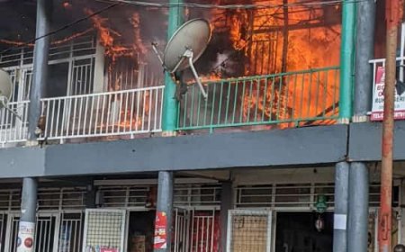 Mbega ibihombo! Hamenyekanye agaciro k’abarirwa mu mamiliyoni k’ibyangirikiye mu nkongi yibasiye inyubako i Musanze