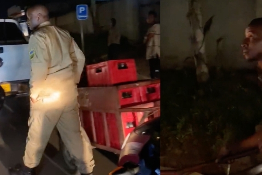 RIB Yataye muri yombi umukozi w’urwego rwa Leta mu Rwanda wagaragaye akubita umuturage urushyi!