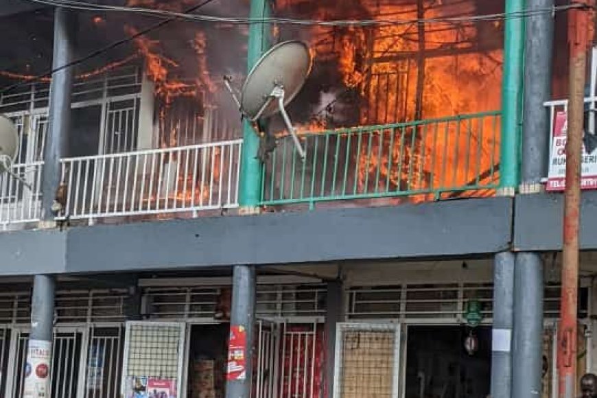 Mbega ibihombo! Hamenyekanye agaciro k’abarirwa mu mamiliyoni k’ibyangirikiye mu nkongi yibasiye inyubako i Musanze