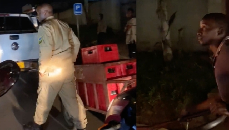 RIB Yataye muri yombi umukozi w’urwego rwa Leta mu Rwanda wagaragaye akubita umuturage urushyi!