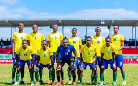 AMAVUBI YANYAGIYE SUDAN IBITEGO 3-0 AGERA MURI ½ CYA CECAFA U18