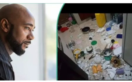 Akumiro kabaho ko, Umugabo yasize umukobwa bakundanaga mu nzu ye, agarutse asanga ibintu byose yarabimenaguye