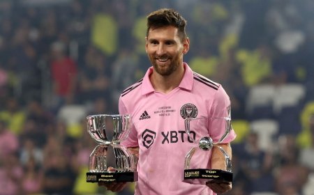 Andi mateka Lionel Messi yatowe nk’Umukinnyi w’Umwaka wa 2023!