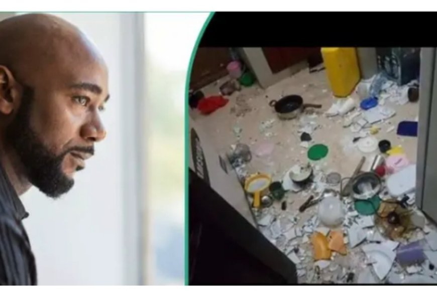 Akumiro kabaho ko, Umugabo yasize umukobwa bakundanaga mu nzu ye, agarutse asanga ibintu byose yarabimenaguye