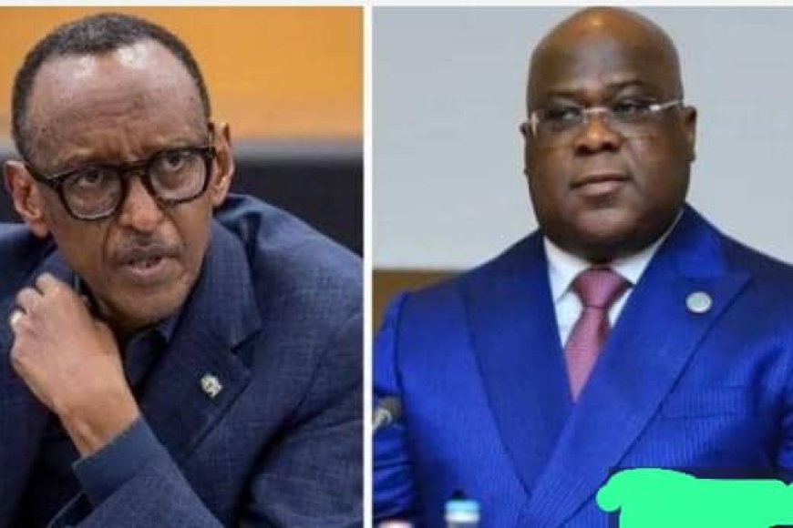 Perezida wa DR Congo Tsisekedi yagereranyije mugenzi we w'u Rwanda na Adolf Hitler