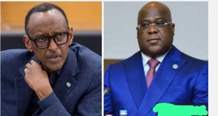 Perezida wa DR Congo Tsisekedi yagereranyije mugenzi we w'u Rwanda na Adolf Hitler