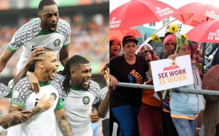 Byari ibyishimo kubagifite akabaraga rwose , Indaya zatangiye ubuntu zishimira insinzi ya super eagles