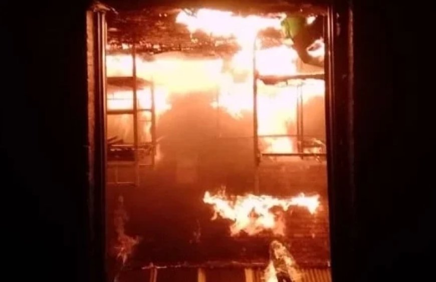 Inkongi y’umuriro yibasiye mu ishuri rya Gahima AGAPE, riherereye mu Murenge wa Kibungo Akarere ka Ngoma