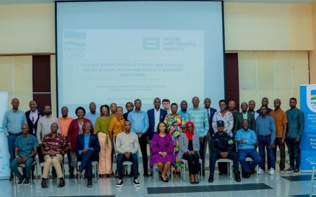 Hamuritswe ibyavuye mu bushakashatsi ku ikoreshwa ry’ibiterambaraga bitemewe muri siporo Nyarwanda (AMAFOTO)