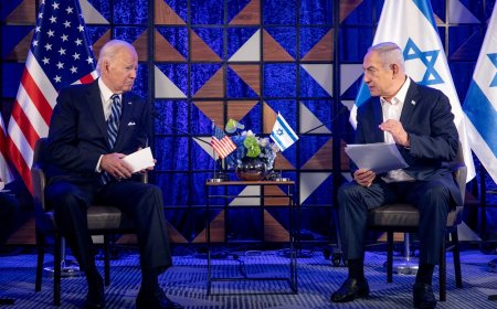 Perezida Biden yafatiye ibihano Abanya-Israel bane