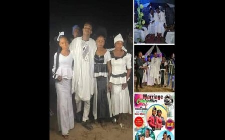 Byatangaje benshi cyane ! Aho Umugabo yakoze agashya ashyingiranwa n’ abagore batatu icyarimwe