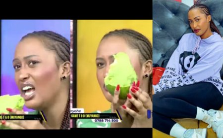 REBA AMASHUSHO HANO! Uwase Muyango yahawe ikizami cyo kurira voka mu ruhame.