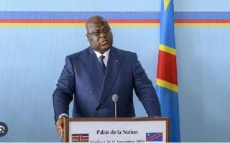 Perezida Tshisekedi yatumije inama y'abaminisitiri igitaraganya nyuma yuko igisasu karabutaka kiguye mu mujyi wa Goma