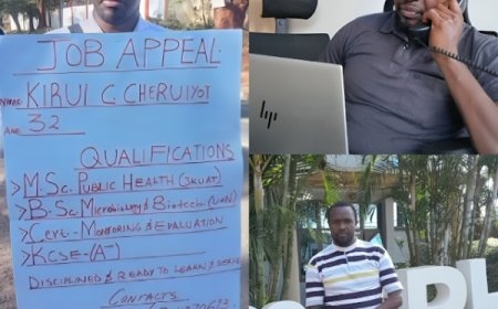 Bisaba gushirika ubute ndakurahiye! Umugabo warumaze iminsi ku mihanda afite ibyapa bisaba akazi yabigezeho abona akazi keza[AMAFOTO]