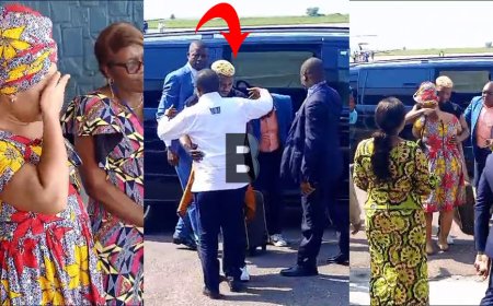 Luvumbu Nzinga yageze muri DRC yakirwa na Minisitire wa Siporo amwumvisha buryo ki yakoze ubutwari! (REBA VIDEWO)