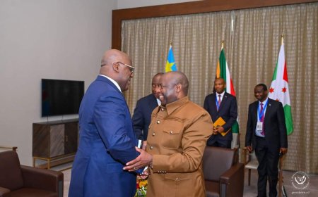 Tshisekedi, Ramaphosa na Ndayishimiye baganiriye ibintu bikomeye harimo no guhangana na M23