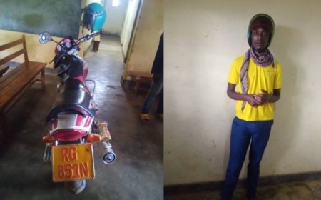 Nyamasheke:  Yakoreshaga uburyo budasanzwe mu kwiba Moto, none afashwe amaze kwiba eshatu