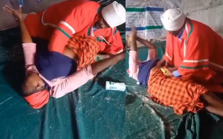 Pasiteri yatumye abantu benshi bacika ururondogoro nyuma yo gufatwa amashusho ari gusiga umuti ku myanya y’umugore ngo amukize ubusambanyi