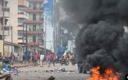 Gineya: Imyigaragambyo imeze nabi cyane bamwe bari kuyigwamo