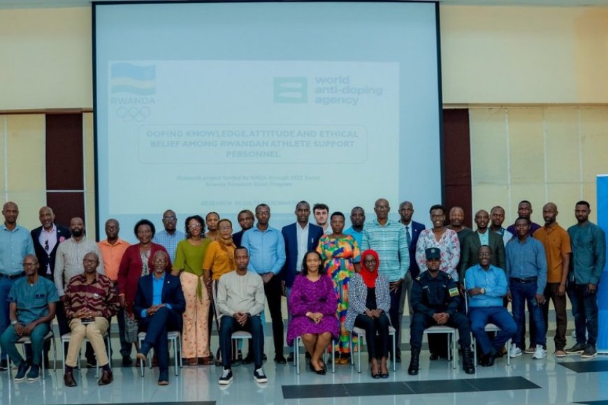 Hamuritswe ibyavuye mu bushakashatsi ku ikoreshwa ry’ibiterambaraga bitemewe muri siporo Nyarwanda (AMAFOTO)