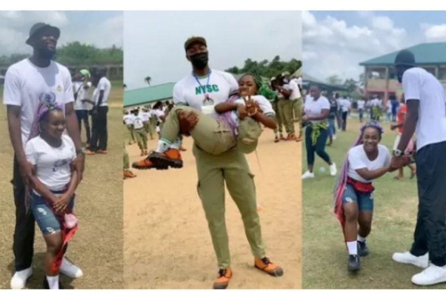 Umukobwa mugufi cyane ukundana n'umusore muremure afite ubwoba ko iwabo w'umusore batazamwemera