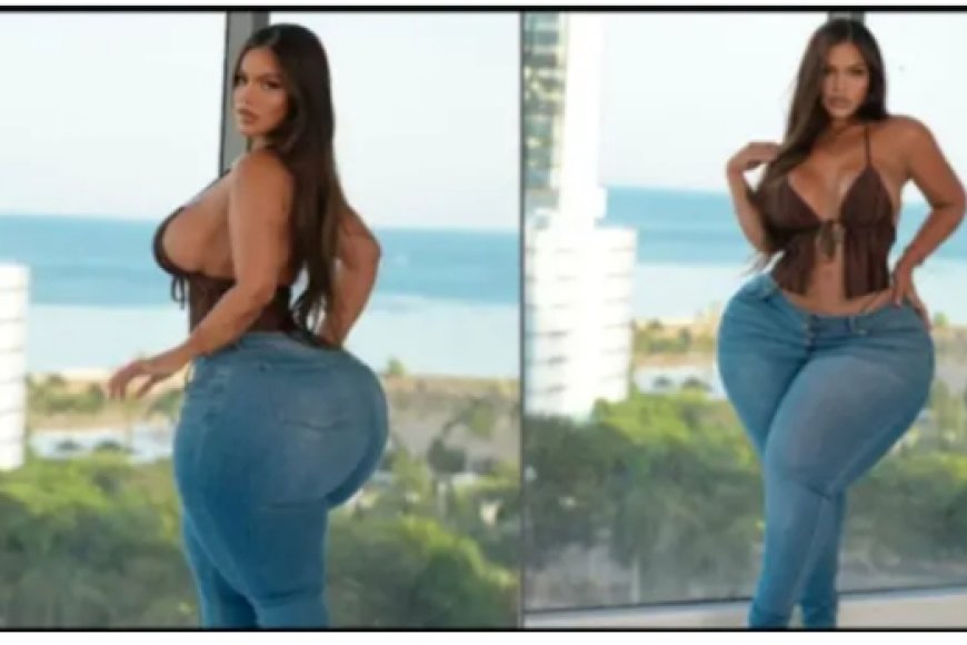 Big Nyash: Umukobwa wikibero n’amataye meza akurura abagabo benshi  akomeje kuvugisha benshi nyuma yo kuvuga ko bakwiye kumukorera intebe ye mu ndege bityo akabona uko yicara.