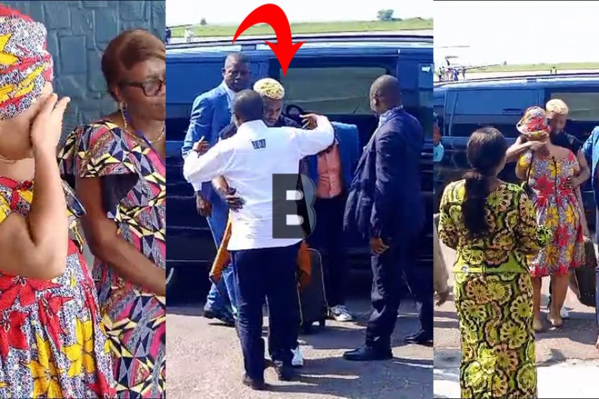 Luvumbu Nzinga yageze muri DRC yakirwa na Minisitire wa Siporo amwumvisha buryo ki yakoze ubutwari! (REBA VIDEWO)