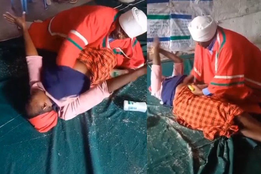 Pasiteri yatumye abantu benshi bacika ururondogoro nyuma yo gufatwa amashusho ari gusiga umuti ku myanya y’umugore ngo amukize ubusambanyi