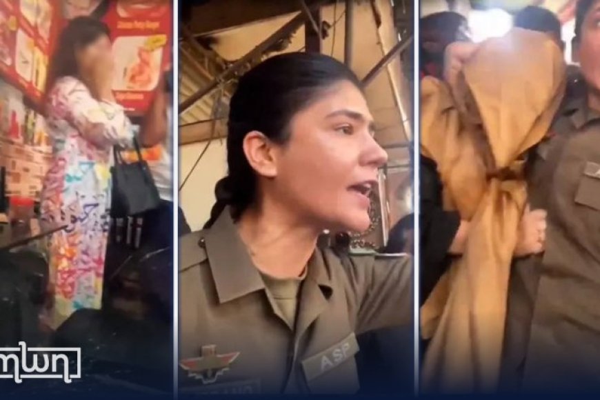 Biteye ubwoba! Abaturage bahunze igitaraganya nyuma yuko umugore yari agiye kwicirwa mu isoko azira kwambara ikanzu yanditseho icyarabu