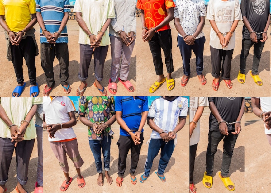 Hatangajwe umubare w’abafatiwe mu mukwabu w’abakekwaho ubujura butakwa na benshi