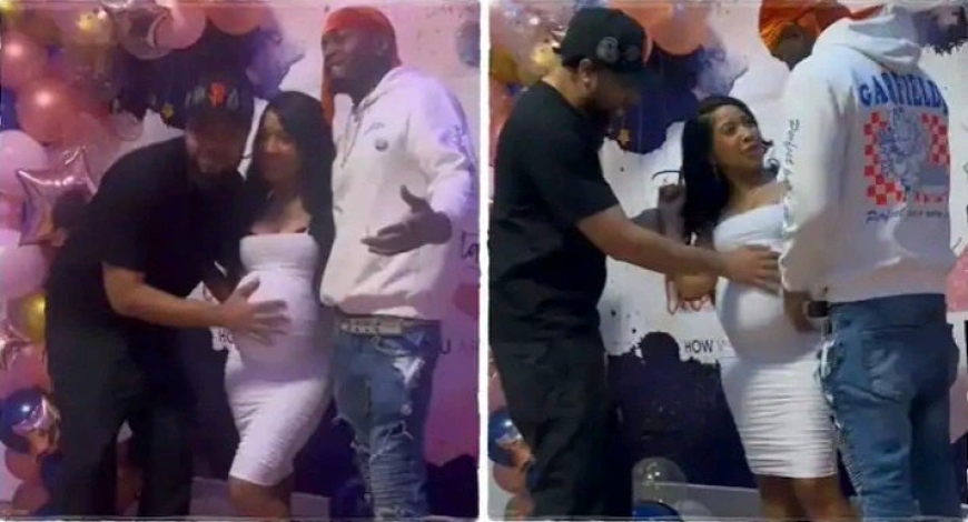 Umukobwa yaryamanye n’abasore babiri ayoberwa uwamuteye inda, bose abatumira mu birori bya Baby Shower barishimana cyane!