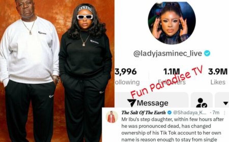 Nyuma y’amasaha make Mr Ibu apfuye umukobwa we yibye account ye ya Tik Tok ayihindura amazina