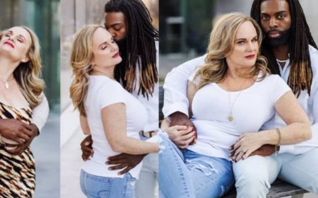 Umugore ukuze yavuze ko yumva ameze ’nk’uwatsinze tombora’ nyuma yo gushyingiranwa n’umugabo arusha imyaka 21-(REBA AMAFOTO)