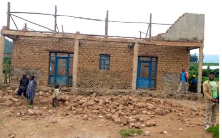 Rubavu: Kumanywa yihangu izuba riva umuyaga  wasenye inzu zirenga 10 icyarimwe