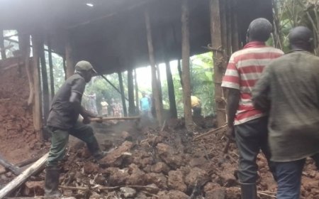 Nyamasheke: Inkongi y'umuriro yibasiye inzu y'umukecuru w’imyaka 97