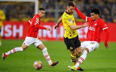 Champions League: Dortmund na Atlético Madrid zujuje amakipe azakina 1/4 cya UEFA Champions League