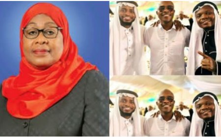 Perezida Samia yahuje Diamond na Harmonize badacana uwaka