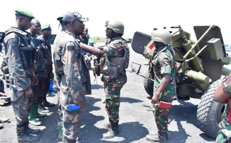 Ingabo za SADC  zagiye mu butumwa bw'amahoro muri RDC zikomeje guha imyitozo abasirikare ba FARDC  Kuburyo M23 Itazongera Gukoraho