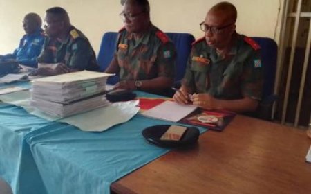 Urukiko Rukuru rwa Gisirikare i Goma rwatangiye urubanza ruregwamo abasirikare babiri bashinjwa kwiba amafaranga yari agenewe guhemba abasirikare