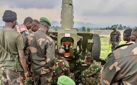 Imirwano ya M23 na FARDC yongeye kumvikanamo imbunda n’ibisasu bya rutura biremereye