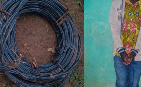 Dore uko Operasiyo yo gufata uwibye insinga z’amashanyarazi yasize hatahuwe aho yari yazihishe