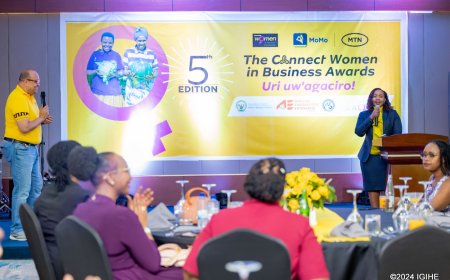 Sosiyete y'itumanaho mu Rwanda 'MTN Rwanda' yahembye abagore bahize abandi mu gukora imishinga ifite icyerekezo (Amafoto)