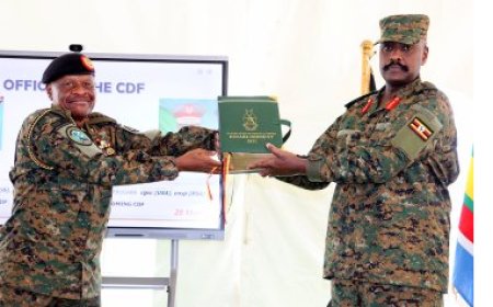 Gen. Muhoozi yatangiye inshingano nk’Umugaba Mukuru w’Ingabo za Uganda abaye uwa 13