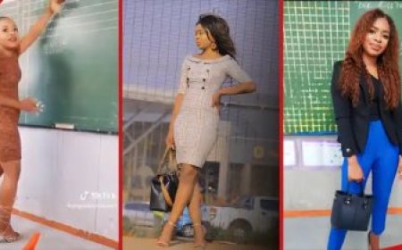 Umwarimu wigisha imibare, yibasiwe n’abakoresha imbuga nkoranyambaga kubera imyambarire ye ishotorana ari imbere y’abanyeshuri