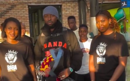 Kigali hagiye gushya! Eddy Kenzo yageze mu Rwanda aho yitabiriye igitaramo cya Platini