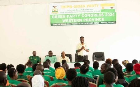 Ishyaka Green Party ryabonye abakandida 60 bazarihagararira mu matora y’abadepite