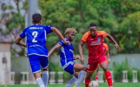 Gorilla FC yihereranye mu  Police FC iyitsinda ibitego byiza cyane!