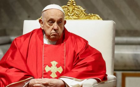 Kiliziya gatolika: Papa Francis ufite intege nke z’umubiri yatangiye gutegwa iminsi