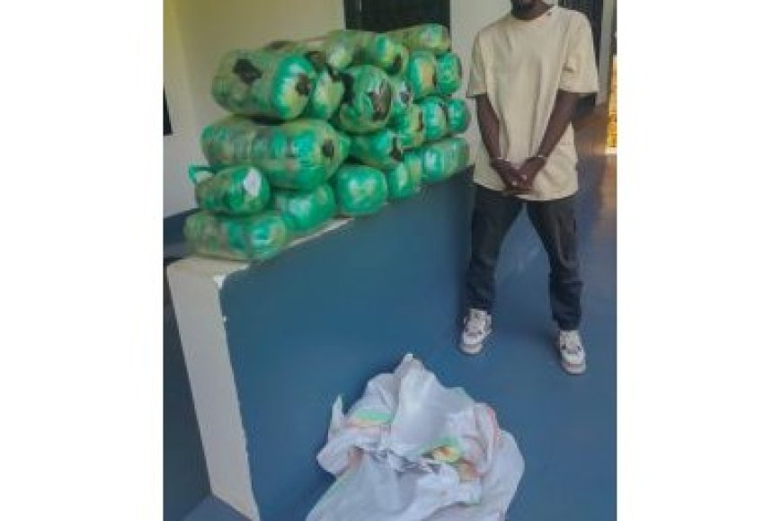 Polisi yU Rwanda yaburijemo ikwirakwizwa ry’ibilo bisaga 60 by’urumogi