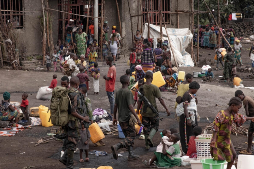 RDC/Goma: Menya icyateye umujinya mu bahunze intambara wanatumye nabo batwika inyeshyamba imwe igakongoka